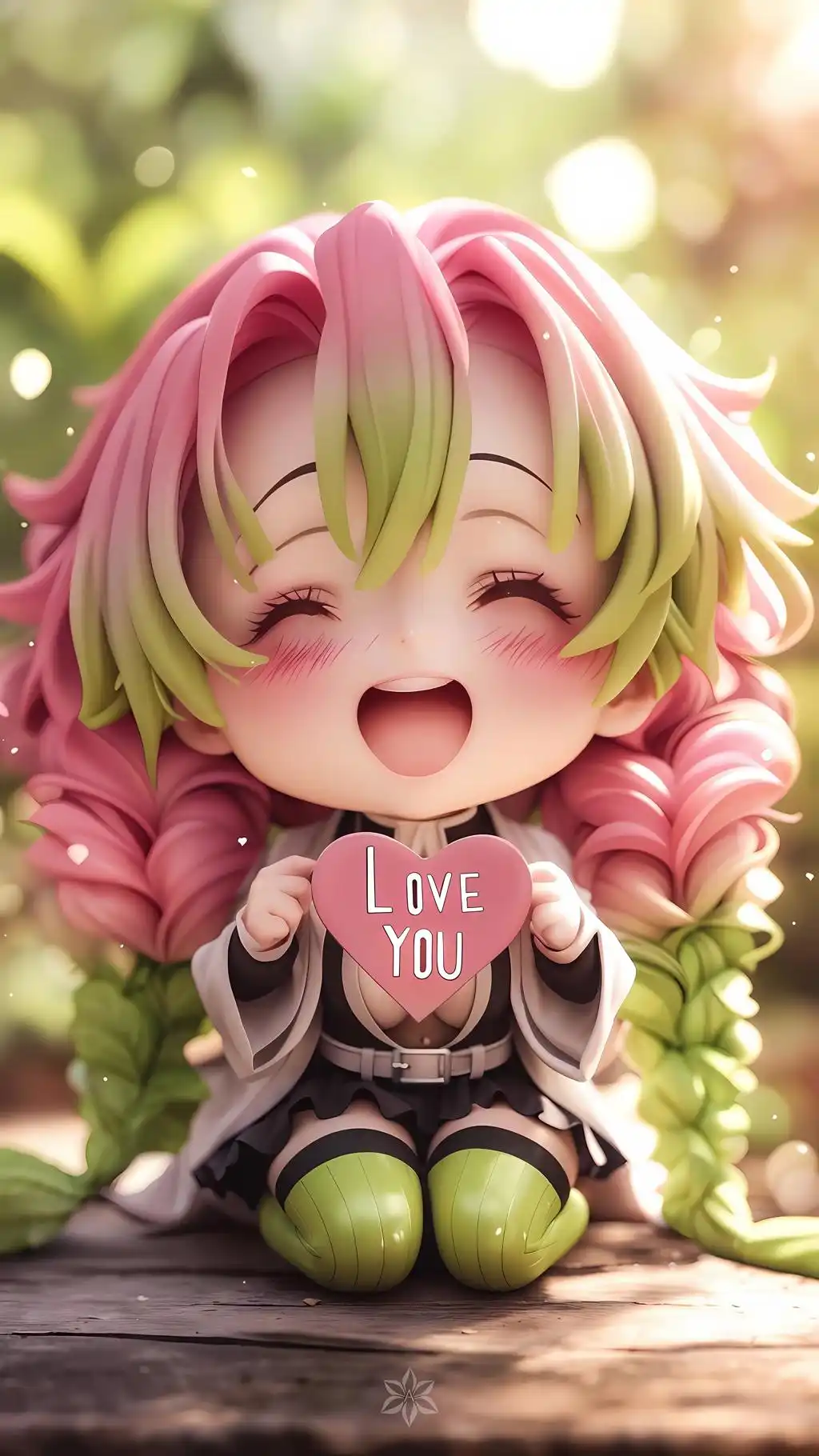 Chibi Mitsuri Kanroji (Demon Slayer) Cute Anime Art
