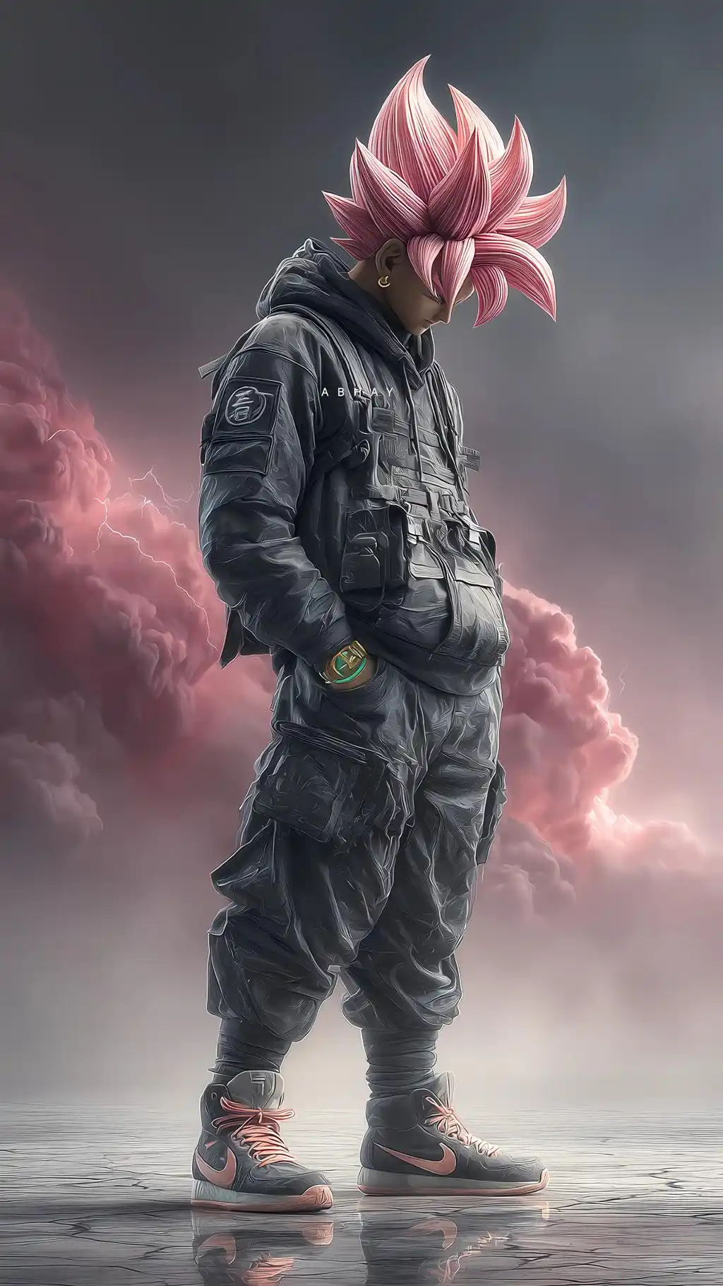 Goku Black Super Saiyan Rose (Dragon Ball Super) Wallpaper