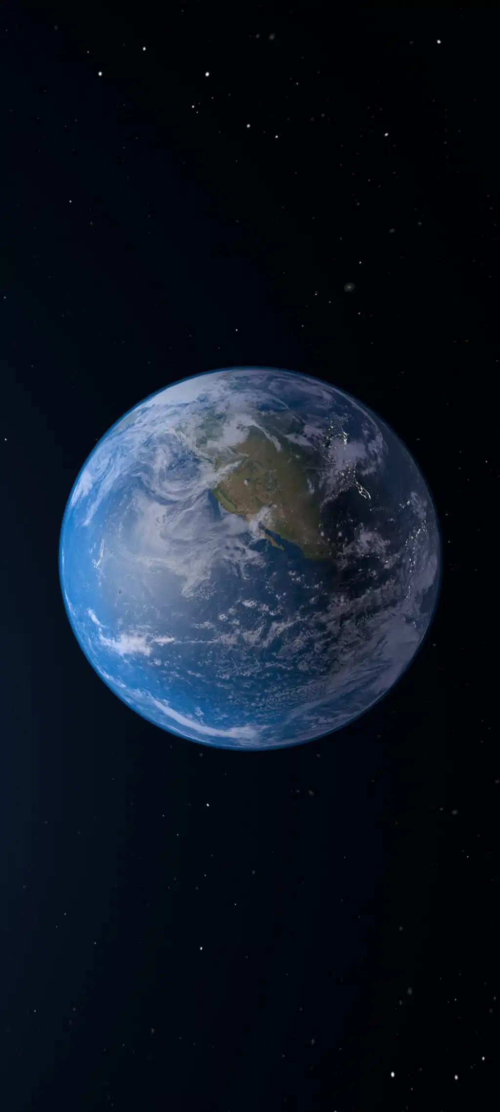 Blue Earth Globe Space
