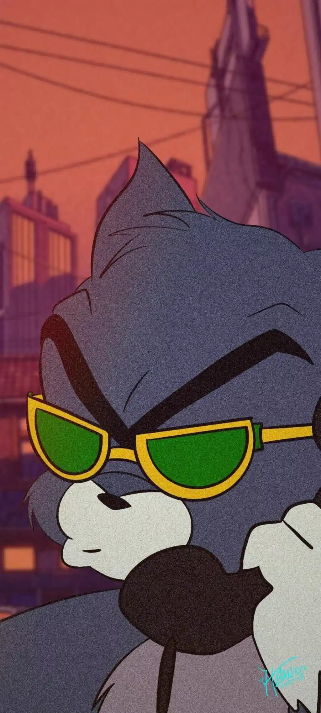 Cool Tom Cat Sunglasses Retro