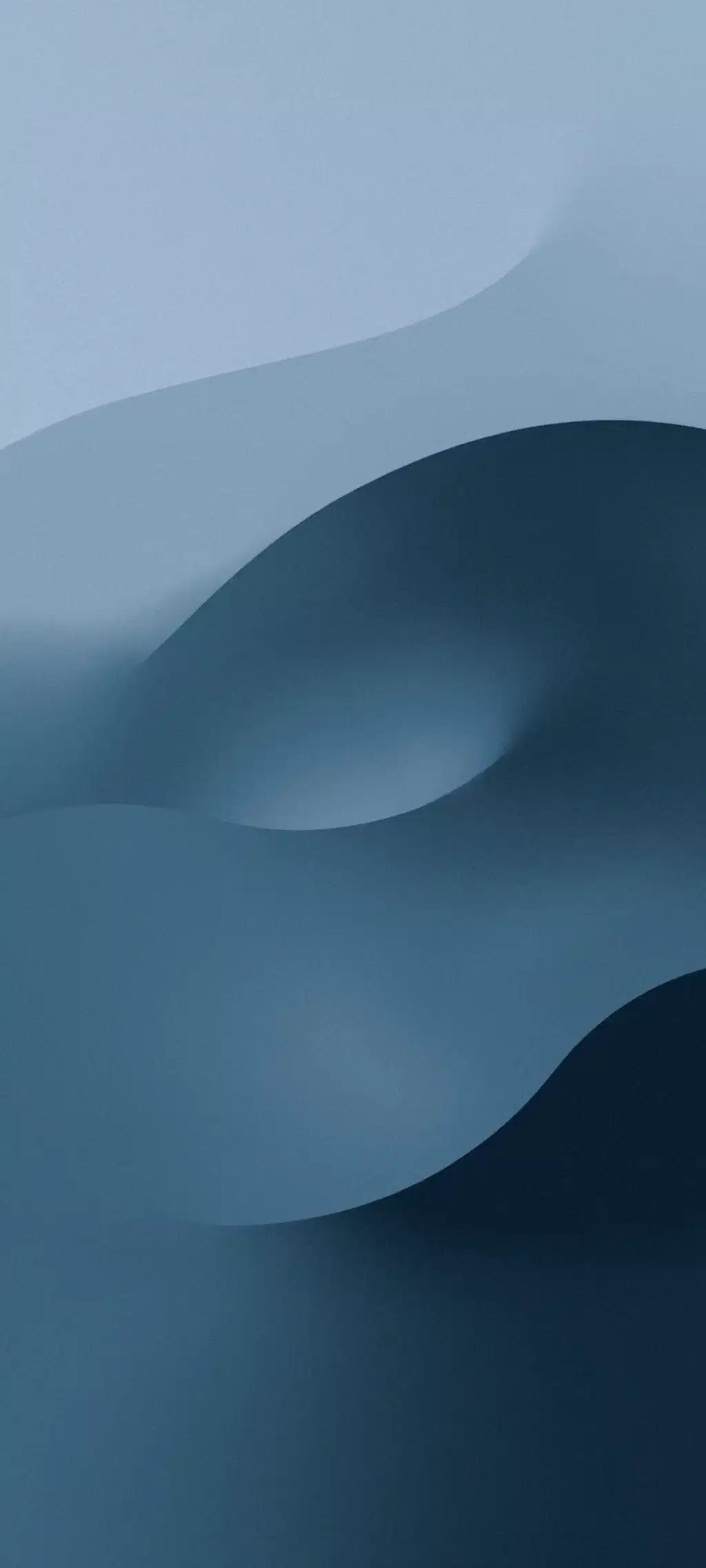 Blue Grey Fluid Abstract Wallpaper