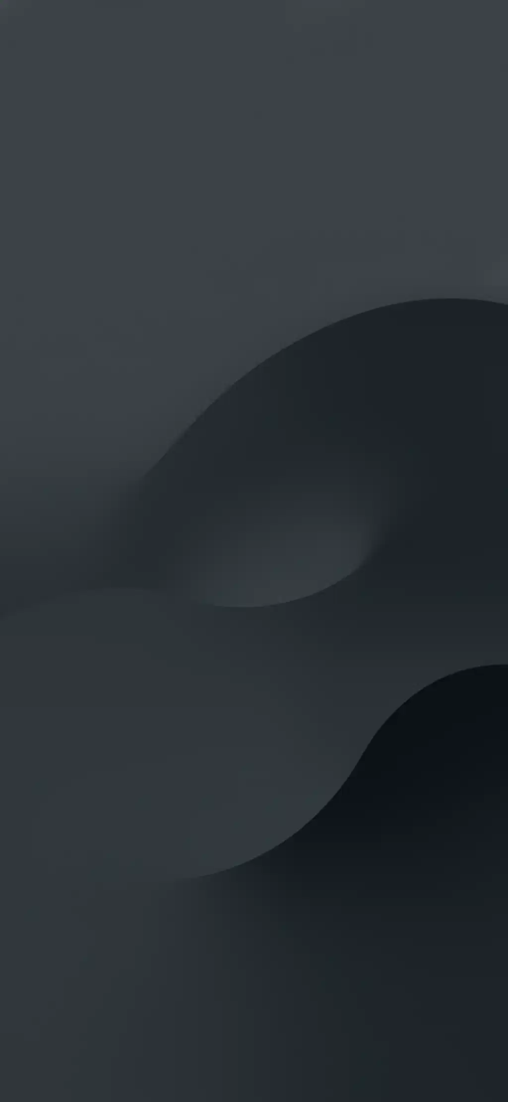 Dark Grey Fluid Flow Wallpaper