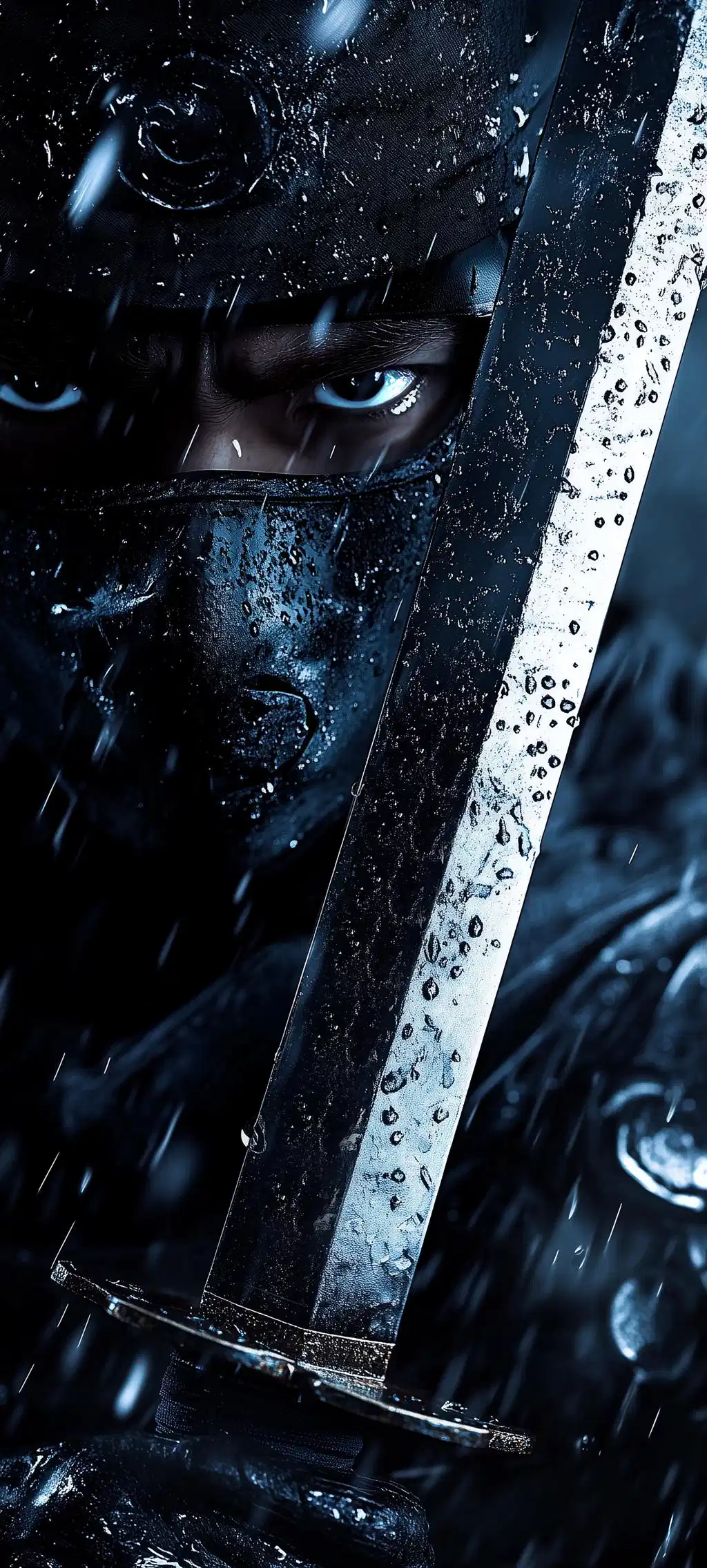 Fantasy Sword Stuck In Ground Lightning Wallpaper