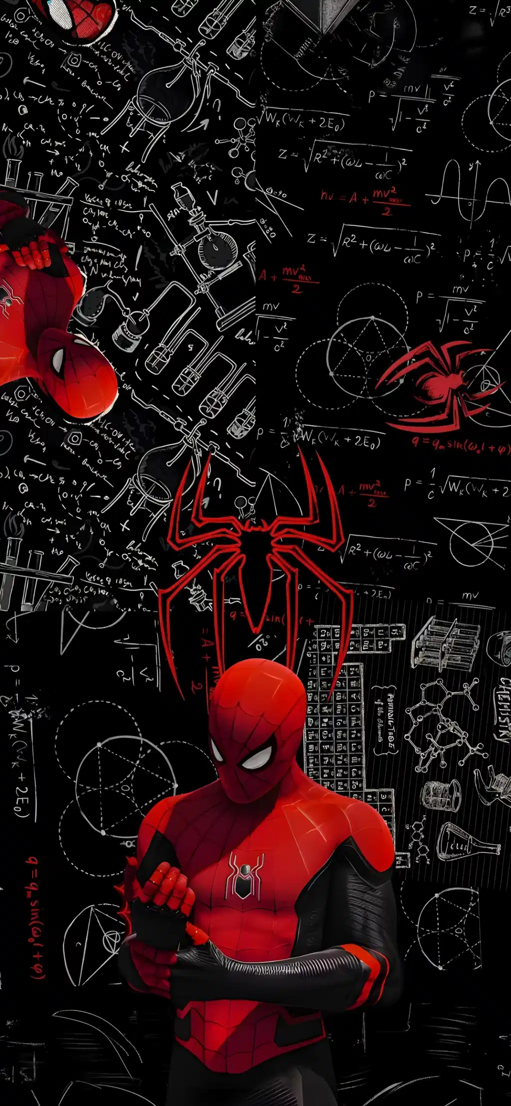 Spiderman Black And Red Comic Wallpaper