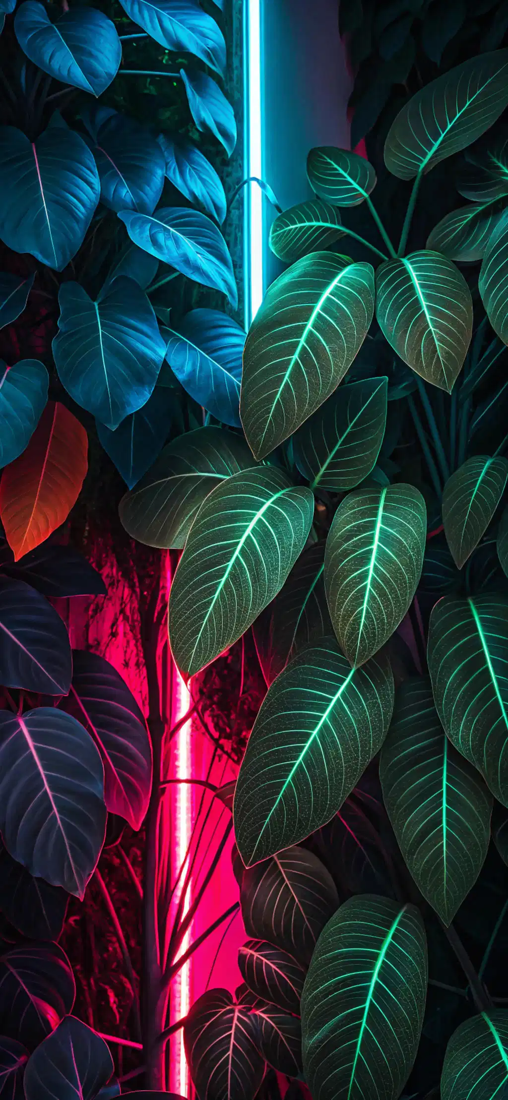 Pink Leaves